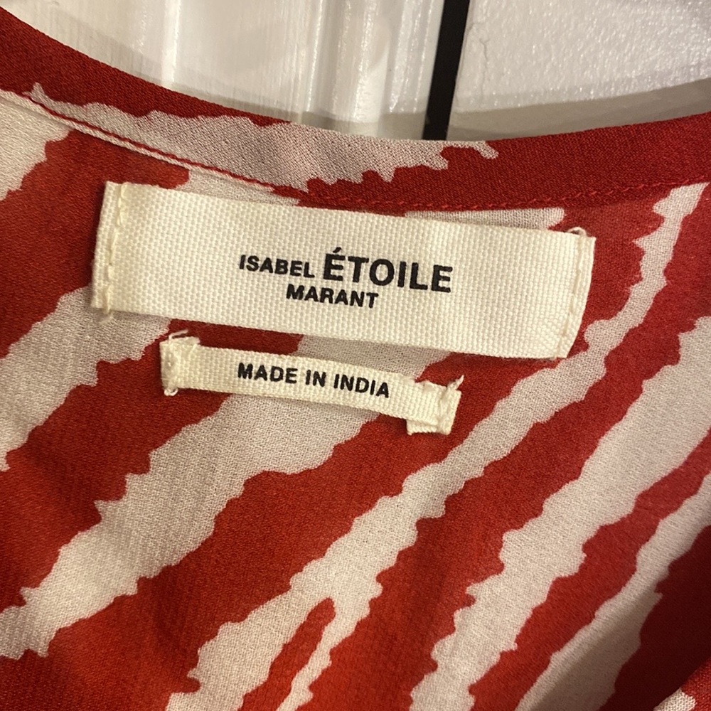 Isabel Marant Polyester Zebra Print Midi Dress - image 4